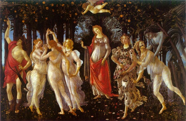La Primavera. Botticelli.