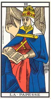 La Papisa, Arcano II del Tarot